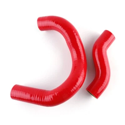 Red Silicone Radiator Coolant Hose Kit For 1968-1973 Nissan Datsun 510 KA24-DE - Image 1 of 4