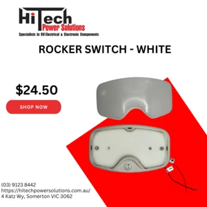 Rocker Switch - White - Picture 1 of 3
