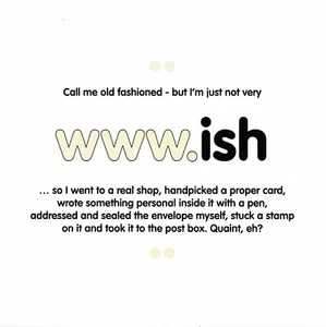 TARJETA DE CUMPLEAÑOS - DIVERTIDA - No soy muy WWW.ish - Imagen 1 de 2