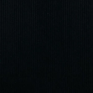 WASHED Jumbo Cord 4.5 Wale Cotton Velvet Fabric Material BLACK - Picture 1 of 1