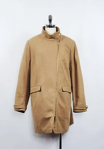 Layne Bryant Light Brown Wool Blend Coat Women's Size 18 New - Picture 1 of 10