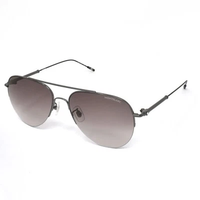 Montblanc MB0037S-004 Gafas de sol inteligentes para hombre - Protección UV Diseñador de lujo Foto 1 de 4