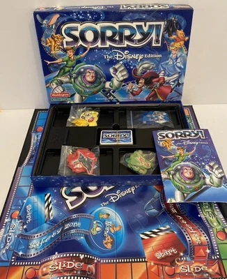 Sorry! The Disney Edition Board Game - Waddingtons - Christmas Family Fun - Image 1 of 4