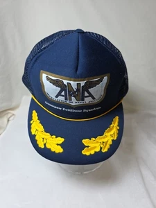 ANA Association of Naval Aviation Grampaw Pettibone Squad blau Trucker Cap Mütze  - Bild 1 von 9