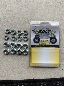 Quad ATV Lug Nuts Univ 10mm flat or taper w Bushing Supplied 8 Pack 020-00130 - Foto 1 di 4