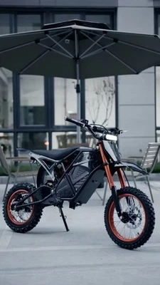 Electric Dirt Bike Peak 3000W 48V 23AH Bicycle 37MPH motorcycles for Teens Adult - Image 1 of 4