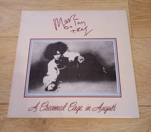 MARC BOLAN & T. REX *A CREAMED CAGE IN AUGUST " (BLUE VINYL)  - Picture 1 of 3