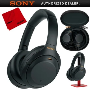 Auriculares inalámbricos sobre la oreja Sony Premium con cancelación de ruido + kit de soporte profesional - Imagen 1 de 12