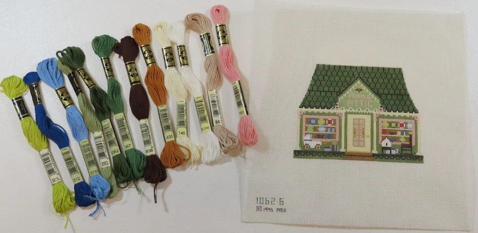 HANDPAINTED NEEDLEPOINT  - Antique Store by Melissa Shirley (52) - Image 1 of 1