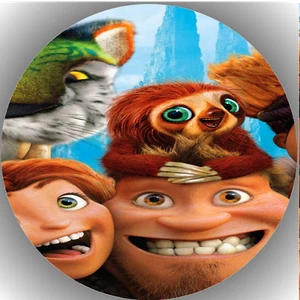 Ostia per torta compleanno immagine per torta fondente - cialda The Croods P18 - Foto 1 di 1