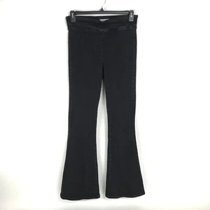 Frame The Jet Set Flare Leg Jeans Damen Größe 2 / 30"-34" Glanz Noir Stretch - Bild 1 von 13