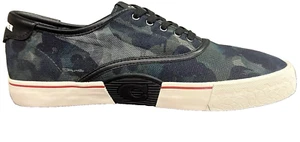 COACH MESH LACE UP SKATE MEN'S SHOES COLOR CAMO PRINT SIZE 11.5D NIB - Picture 1 of 6
