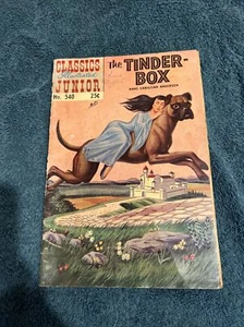 CLASSICS ILLUSTRATED JUNIOR #540 THE TINDER-BOX-Hans Christian Andersen 1969 - Picture 1 of 4