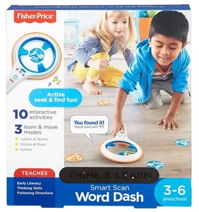 Fisher-Price Think & Learn Smart Scan Word Dash (DKT59) Educación en el hogar - Imagen 1 de 3