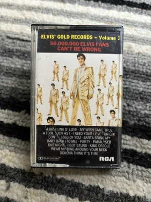 Elvis Presley Mc - Golden Records Vol. 2/ Rca German Press Cassette - Image 1 of 3