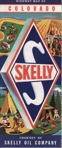 1960 Skelly Road Map: Colorado NOS - Bild 1 von 1