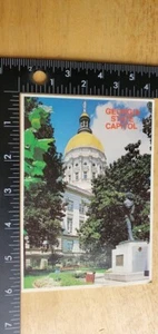 Georgia State Capitol Building Postkarte Replik von DC Capital 43 Unzen Gold - Bild 1 von 5