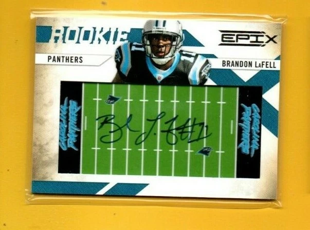 D16180 2010 Epix #212 Brandon LaFell ROOKIE AUTOGRAPH #53/210  BK$20 - Image 1 of 1