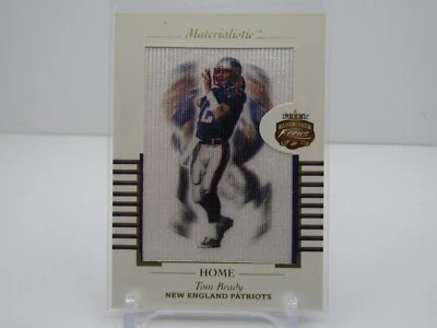 TOM BRADY 2002 FLEER FOCUS JERSEY EDITION MATERIALISTIC- PATRIOTS!! - Image 1 of 2
