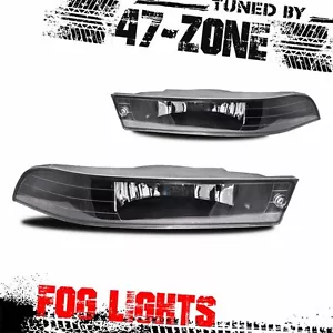 For 2000-2005 Chevy Impala Clear Lens Chrome Housing Fog Lights Pair Set Kit - Bild 1 von 3