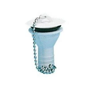 Piletta con Tappo per Lavandino Lavello Lavabo x tubo 25mm Camper - Foto 1 di 1