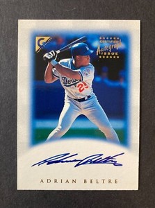 ADRIAN BELTRE DODGERS 1999 TOPPS GALLERY SIGNED AUTO ON CARD #GA-2 - 102223G