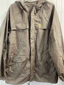 Bass Pro Shops Fishing Rain Jacket Pants L Brown - Picture 1 of 20