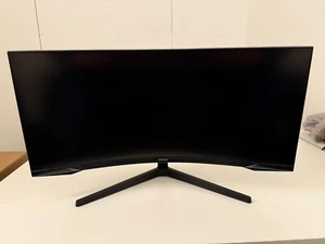 Samsung Odyssey G5 34" UltraWide QHD 165Hz Monitor Black C34G55TWWP - Afbeelding 1 van 10