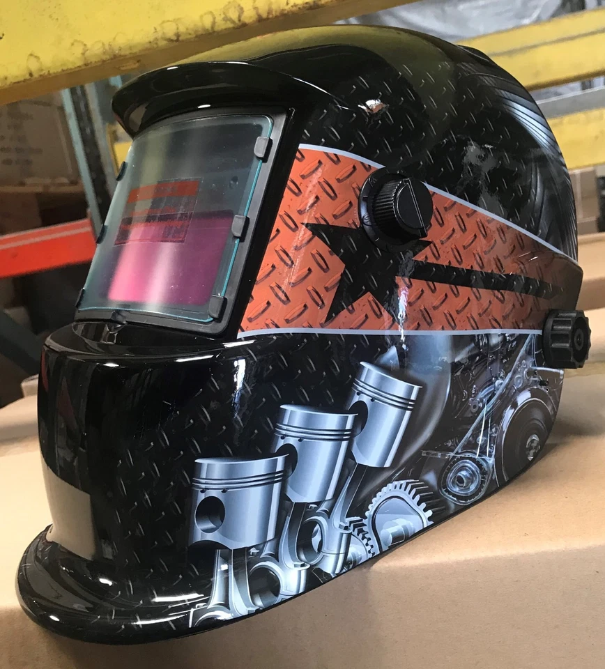 ZRTD Color Verdadero Oscurecimiento Automático Soldadura Casco Arco Tig Mig Máscara Molienda Soldador Foto 1 de 1