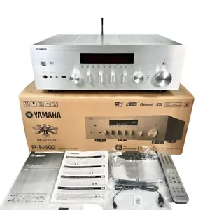 Yamaha R-N602 RN602 (S) Stereo Network HiFi Receiver High Resolution Silver - Picture 1 of 10