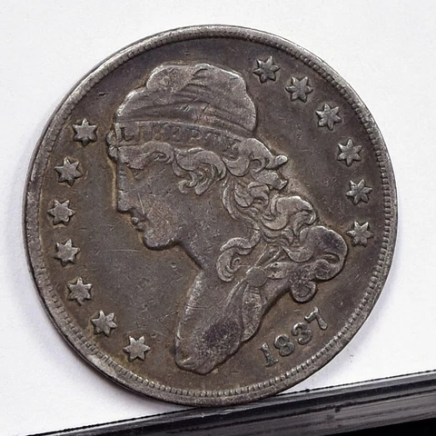 1837 Bust Quarter - VF (#48492-H) Cover
