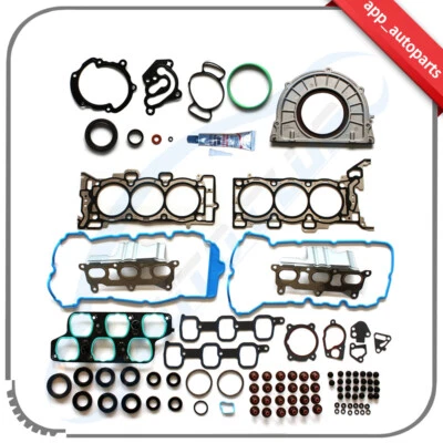 Juego completo de juntas de 3,6 L para GMC Acadia Saturn Outlook Buick Enclave 2007-2008 Foto 1 de 4
