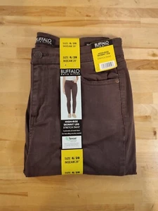 Buffalo High Rise Tencel Mischung Hanna Skinny Hose Jeans braun 6/28 29" Schrittlänge - Bild 1 von 5