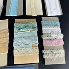 Vintage Lace Trim Lot 1940s 1950s 60s 70s 80s Sewing Fashion Embroidered Retro