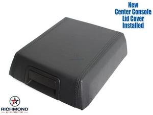2015-2017 Ford Expedition - Leather Center Console Lid Replacement Cover, Black - Picture 1 of 12