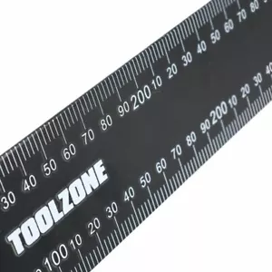 24" x 16" Steel Set Speed Square Rafter Rule Ruler Metric Imperial Markings - Picture 1 of 5