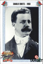 1990 Dodgers Target Baseball  Brooklyn Dodgers Baseball  #940 Charlie Ebbetts