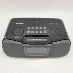 Sangean RCR-20 AM/FM Clock Radio w/ Bluetooth, Aux-in, USB Phone Charging *READ* - Picture 1 of 2