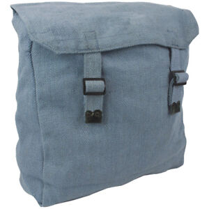 Highlander Large Web Backpack Camping Cotton Canvas Rucksack Cadet Bag Raf Blue