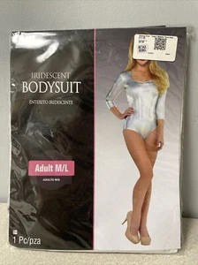Body Iridiscente Traje Tú mismo Elegante Vestir Halloween Sexy Adulto M/L Disfraz - Imagen 1 de 1