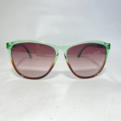 Gafas de sol eléctricas Encelia verde menta marrón marcos desvanecidos lentes marrones con estuche Foto 1 de 4