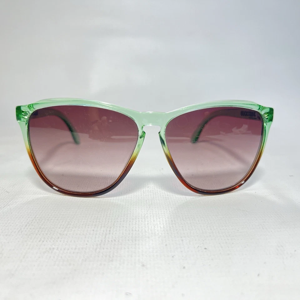 Gafas de sol eléctricas Encelia verde menta marrón marcos desvanecidos lentes marrones con estuche Foto 1 de 4