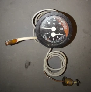 TERMO-MANOMETRO TERMOMANOMETRO RICAMBIO CALDAIE ORIGINALE VAILLANT CODICE 101558 - Foto 1 di 3