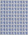 CIVIL ENGINEERS (1952) - Full Mint -MNH- Sheet of 50 Vintage Postage Stamps
