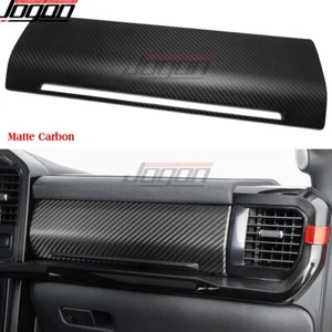 Panel de tablero de carbono guante embellecedor de almacenamiento para Ford F-150 Raptor R Shelby 2021-24 - Imagen 1 de 12