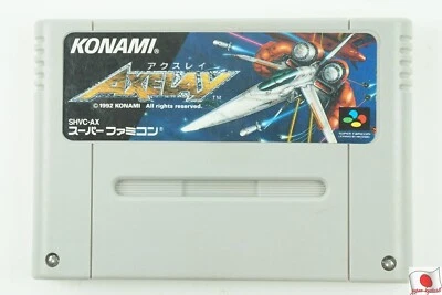 Axelay SNES KONAMI Nintendo Super Famicom From Japan - Image 1 of 3