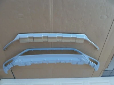 NUEVO 15-2019 Volvo XC90 OEM parachoques delantero cenefa inferior acero inoxidable protector antideslizante moldura Foto 1 de 4