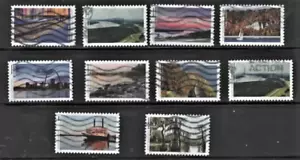 USA 2022 used Stamps Set of 10 Mighty Mississippi VFNH - Picture 1 of 1
