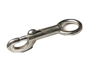 B7600321 Campbell 3/4'' Rigid Eye Snap Quick Round Eye #125 ZINC FINISH - Picture 1 of 5