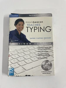 Mavis Beacon TEACHES TYPING Type Better E-mail Faster Work Smarter Platinum - Photo 1/2